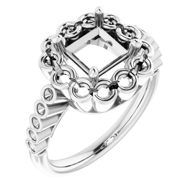 Halo-Style Ring