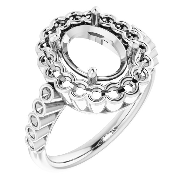 Halo-Style Ring