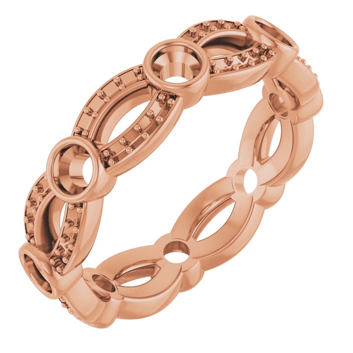 Infinity-Inspired Eternity Band