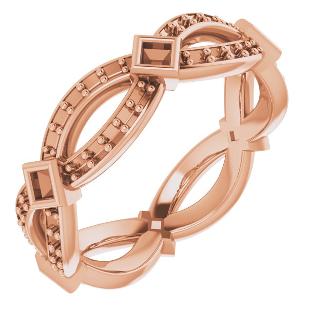 Infinity-Inspired Eternity Band