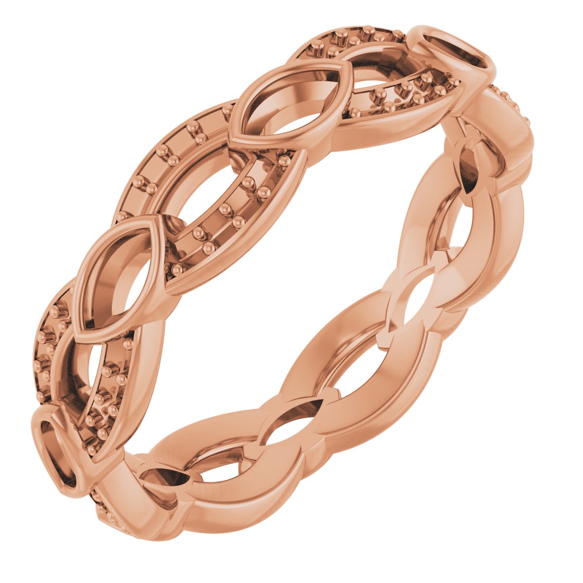 Infinity-Inspired Eternity Band
