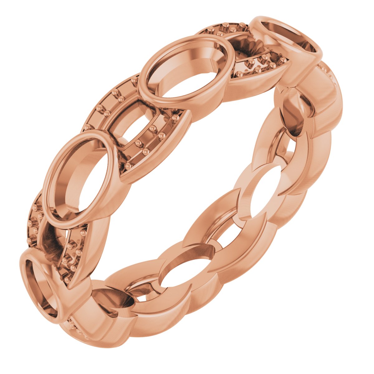 Infinity-Inspired Eternity Band