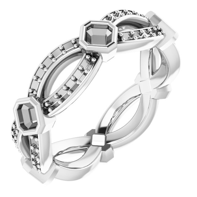 Infinity-Inspired Eternity Band