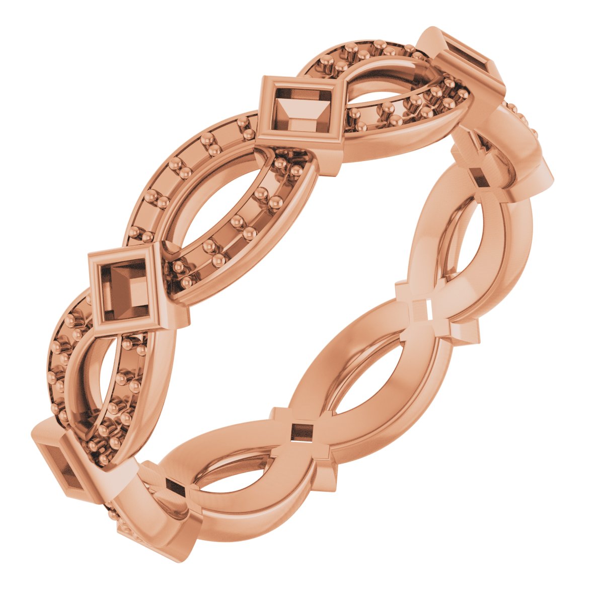 Infinity-Inspired Eternity Band