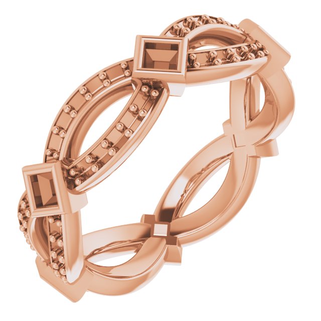 Infinity-Inspired Eternity Band