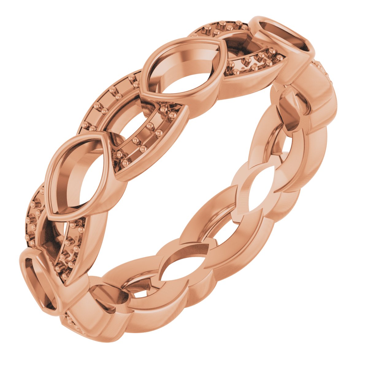 Infinity-Inspired Eternity Band