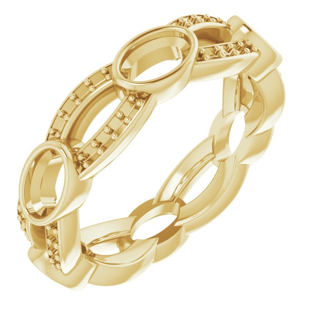 Infinity-Inspired Eternity Band