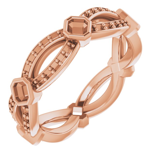 Infinity-Inspired Eternity Band