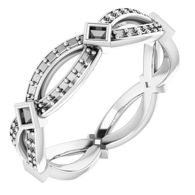 Infinity-Inspired Eternity Band