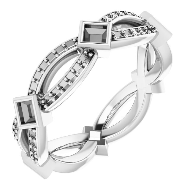 Infinity-Inspired Eternity Band