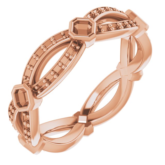 Infinity-Inspired Eternity Band