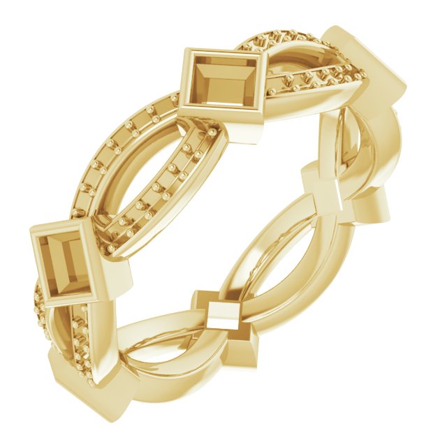 Infinity-Inspired Eternity Band