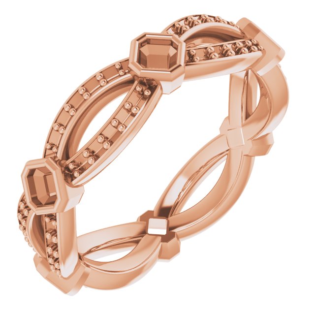 Infinity-Inspired Eternity Band