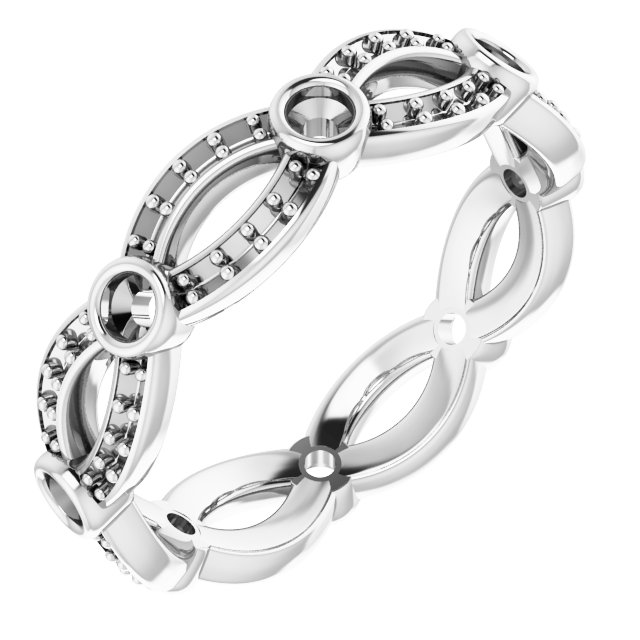 Infinity-Inspired Eternity Band