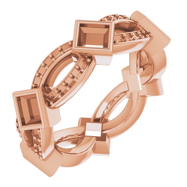 Infinity-Inspired Eternity Band