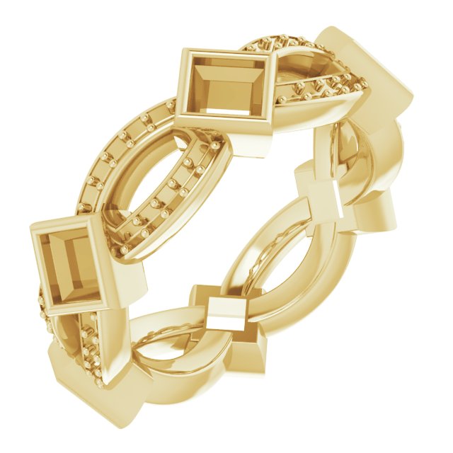 Infinity-Inspired Eternity Band