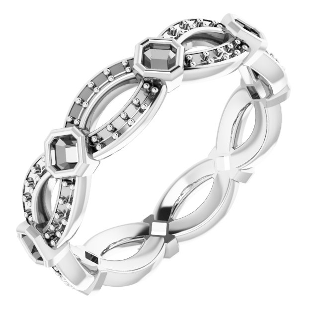 Infinity-Inspired Eternity Band