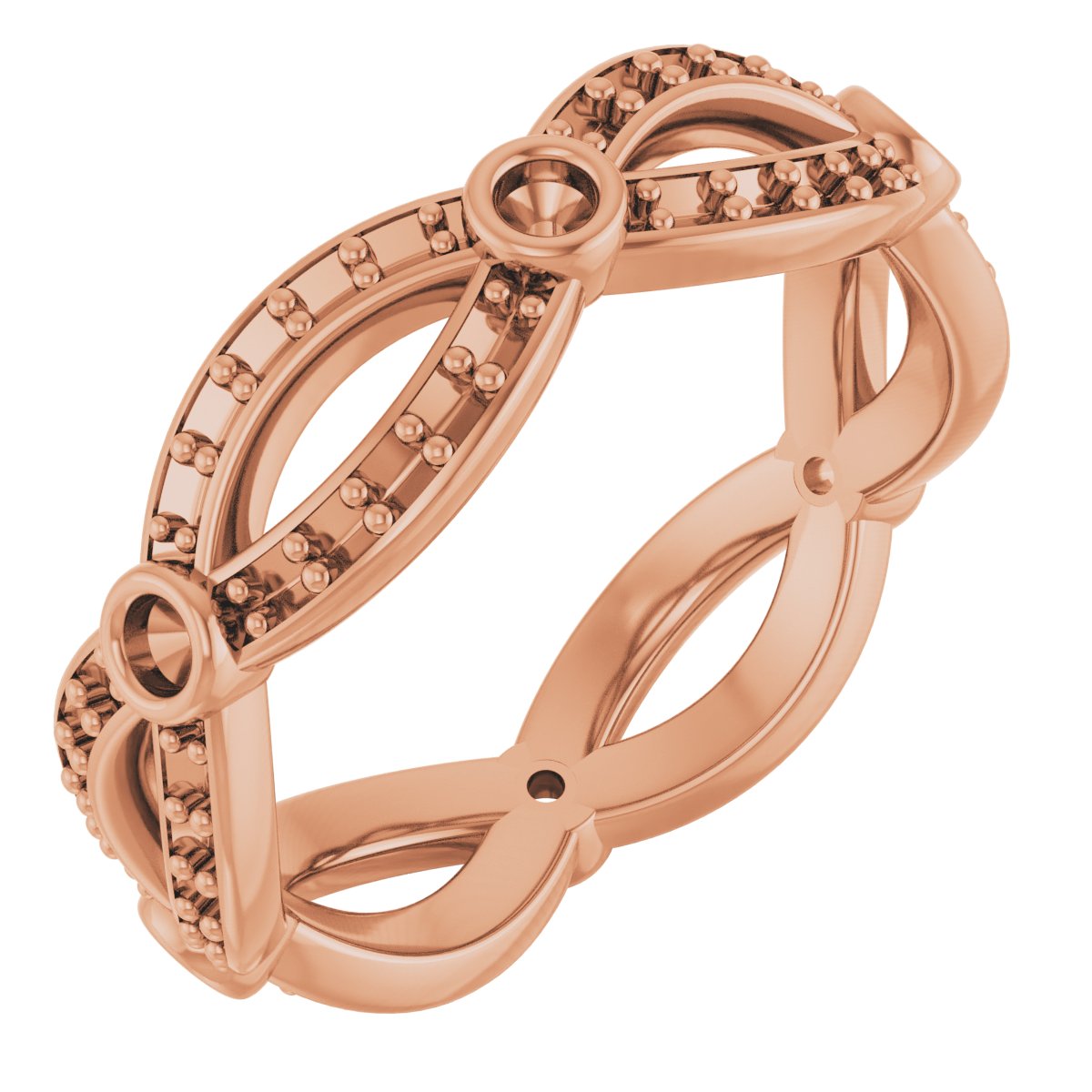 Infinity-Inspired Eternity Band