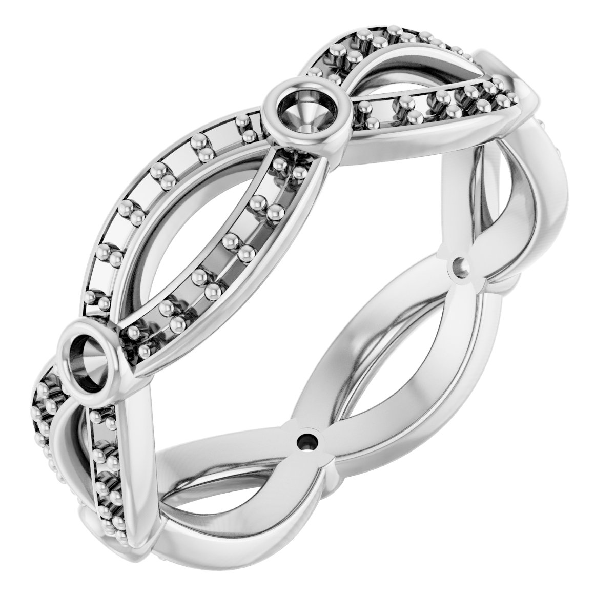 14k White Gold