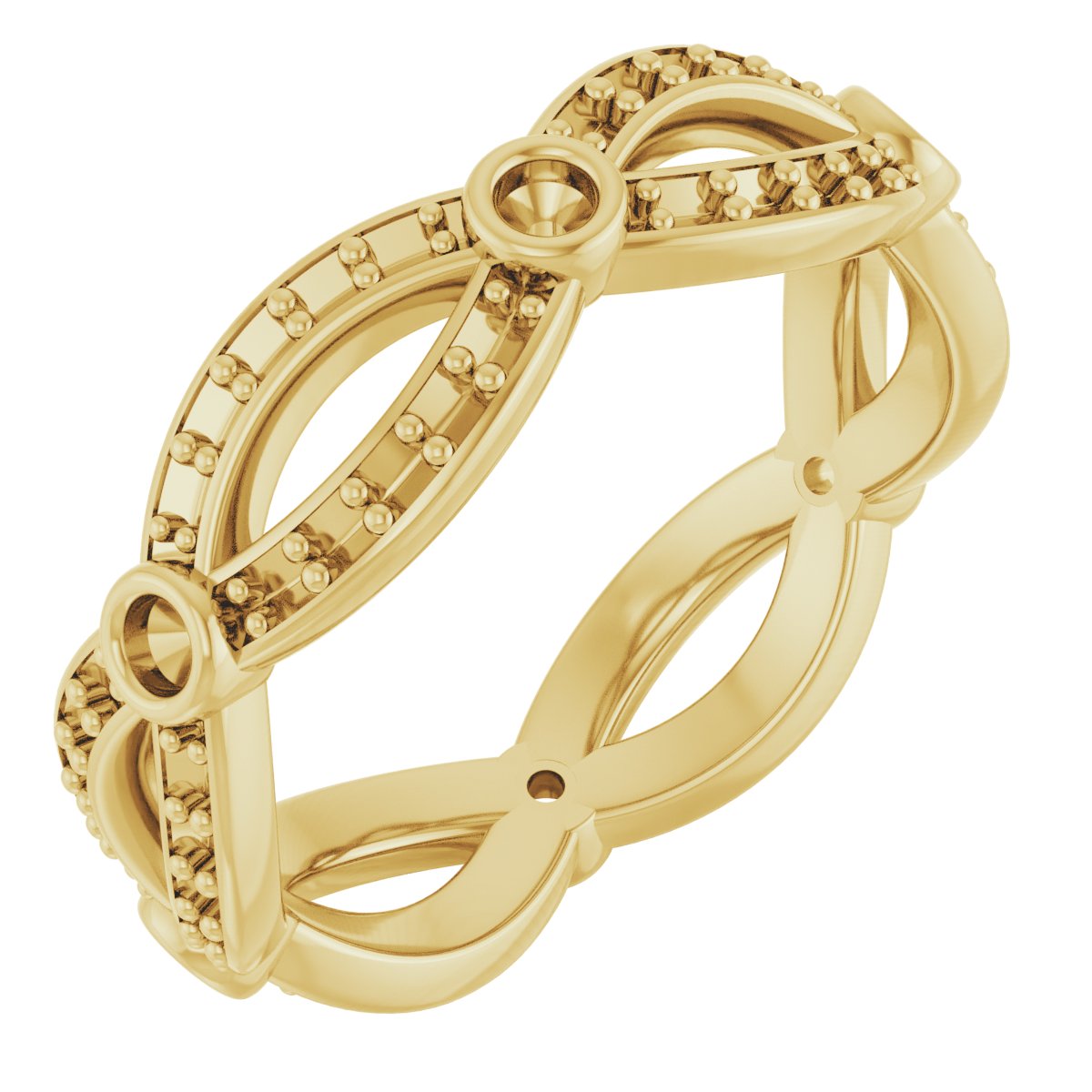 Infinity-Inspired Eternity Band