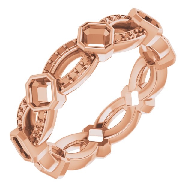 Infinity-Inspired Eternity Band