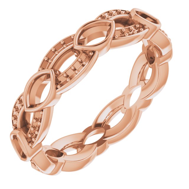 Infinity-Inspired Eternity Band