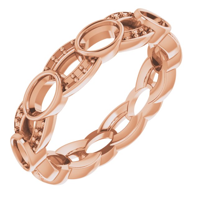 Infinity-Inspired Eternity Band
