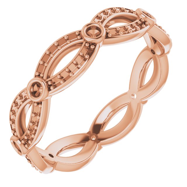 Infinity-Inspired Eternity Band