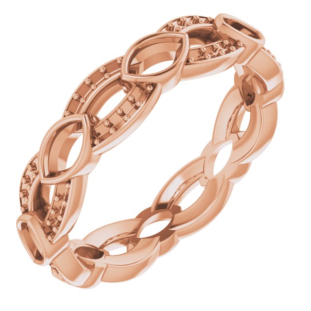 Infinity-Inspired Eternity Band