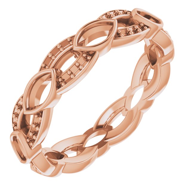Infinity-Inspired Eternity Band
