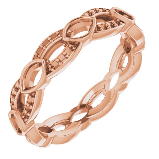 Infinity-Inspired Eternity Band