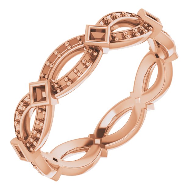 Infinity-Inspired Eternity Band