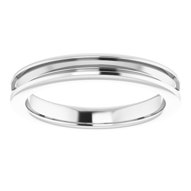 Band Mounting for 7x3.5 mm Marquise Ring view 3