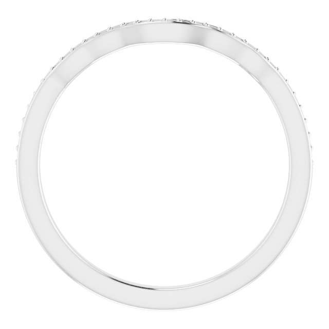 Band Mounting for 10 mm Square Ring view 2