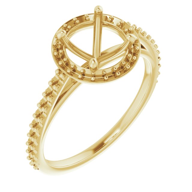 Halo-Style Engagement Ring