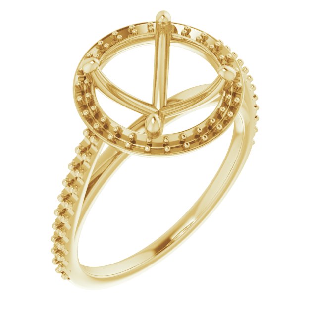 Halo-Style Engagement Ring