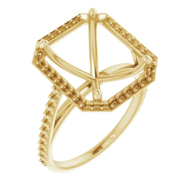 Halo-Style Engagement Ring