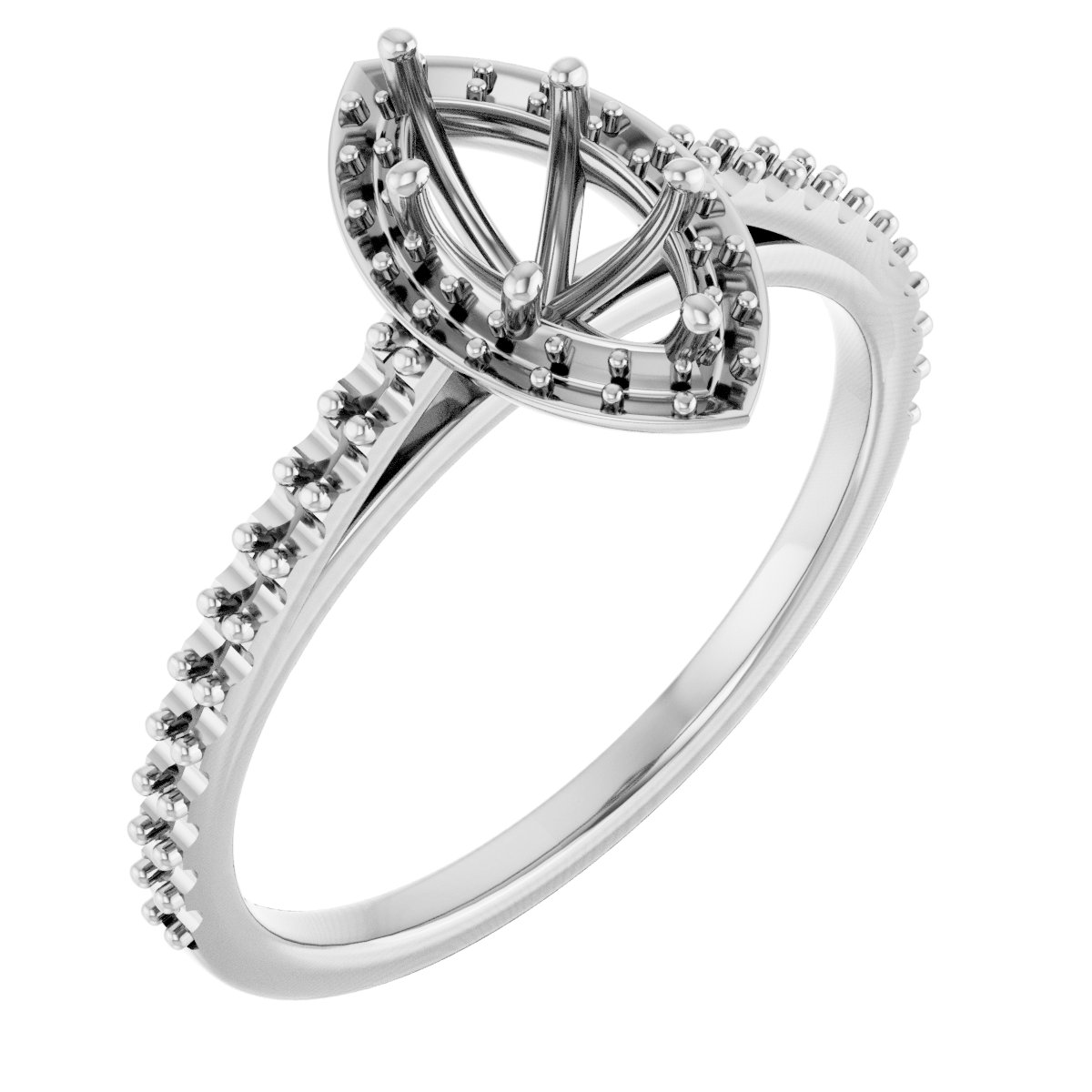 Halo-Style Engagement Ring