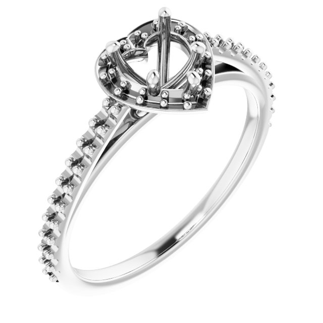 14k White Gold