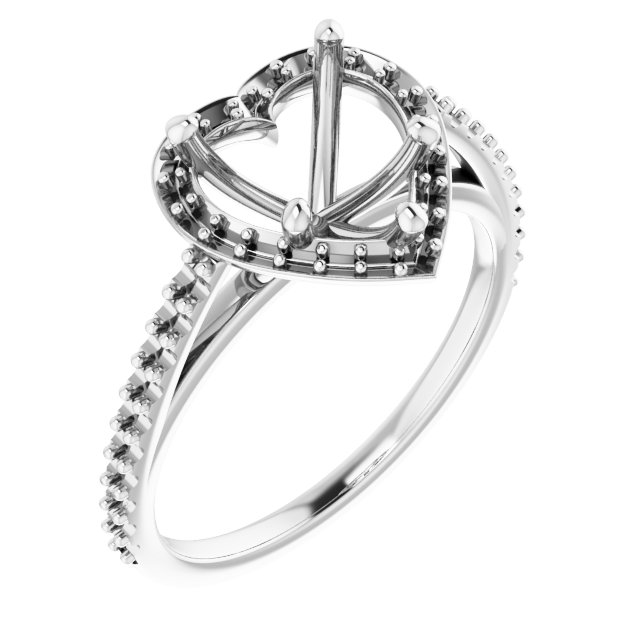 Halo-Style Engagement Ring