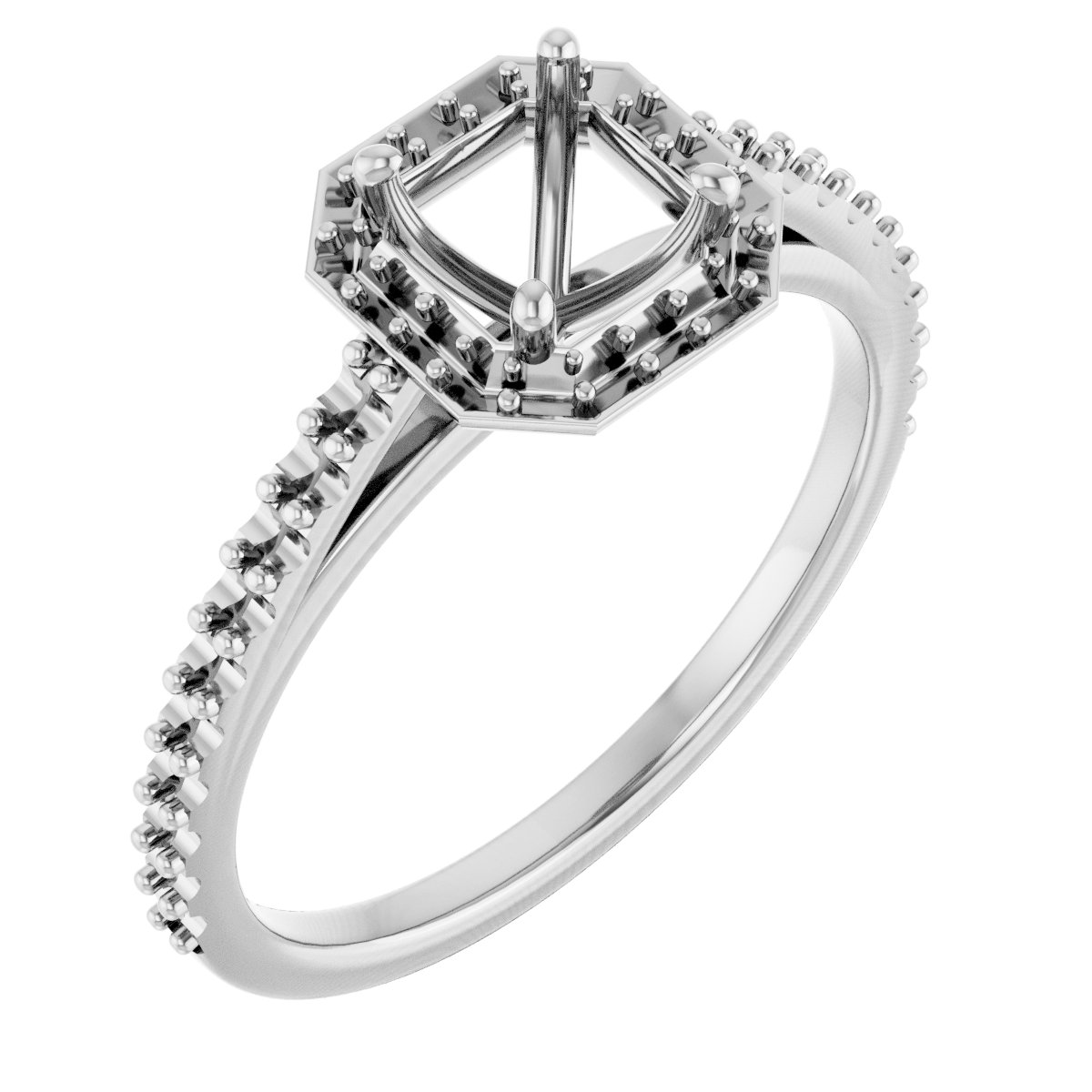 14k White Gold