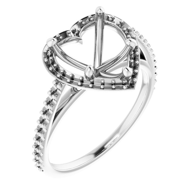Halo-Style Engagement Ring