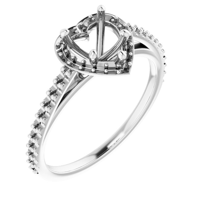 Halo-Style Engagement Ring