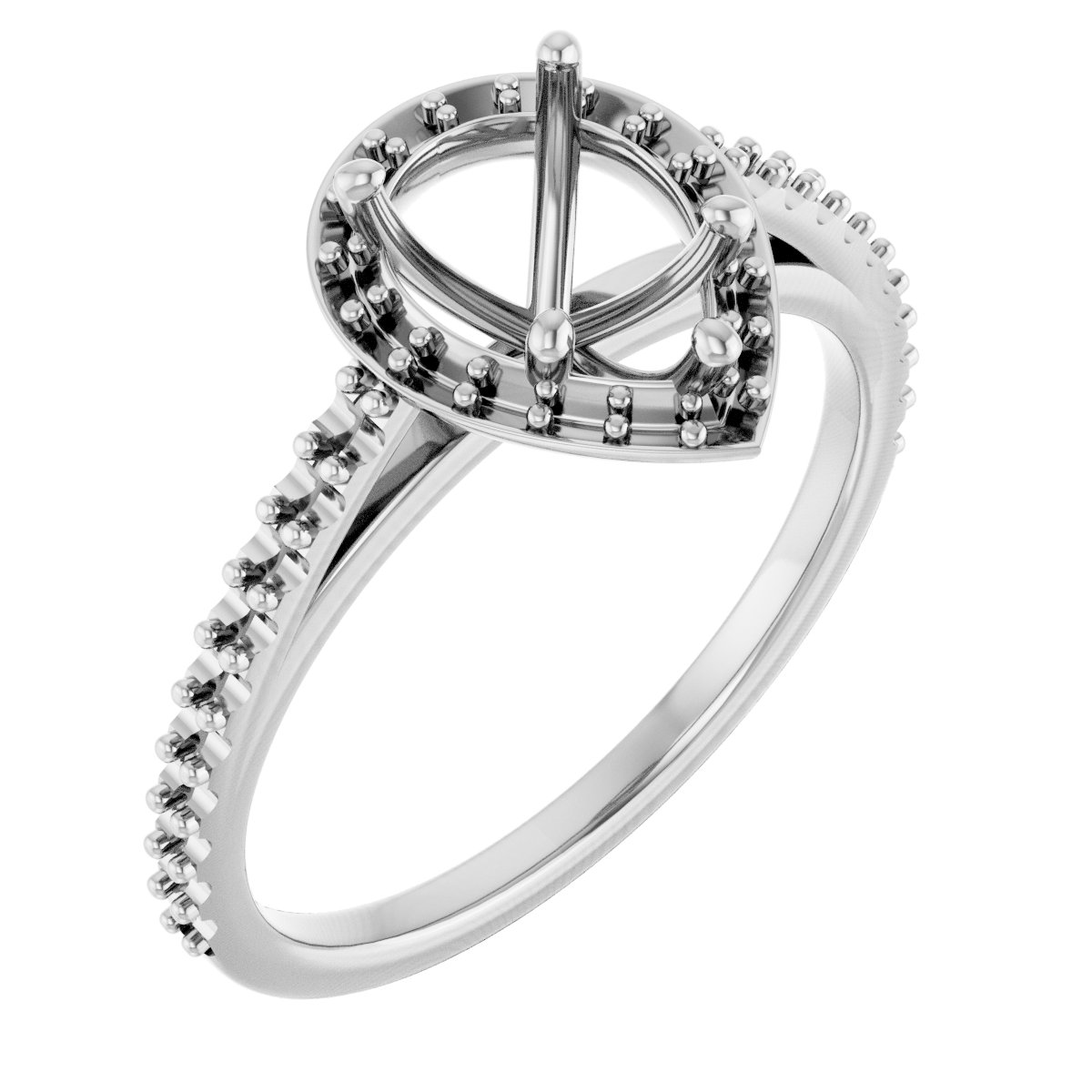 Halo-Style Engagement Ring