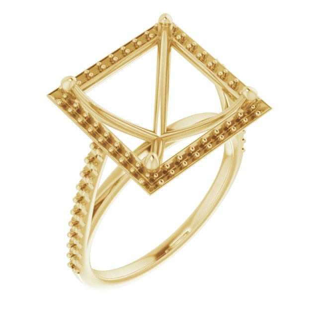 Halo-Style Engagement Ring