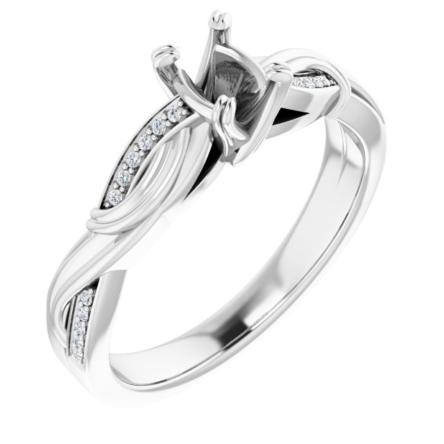 14k White Gold