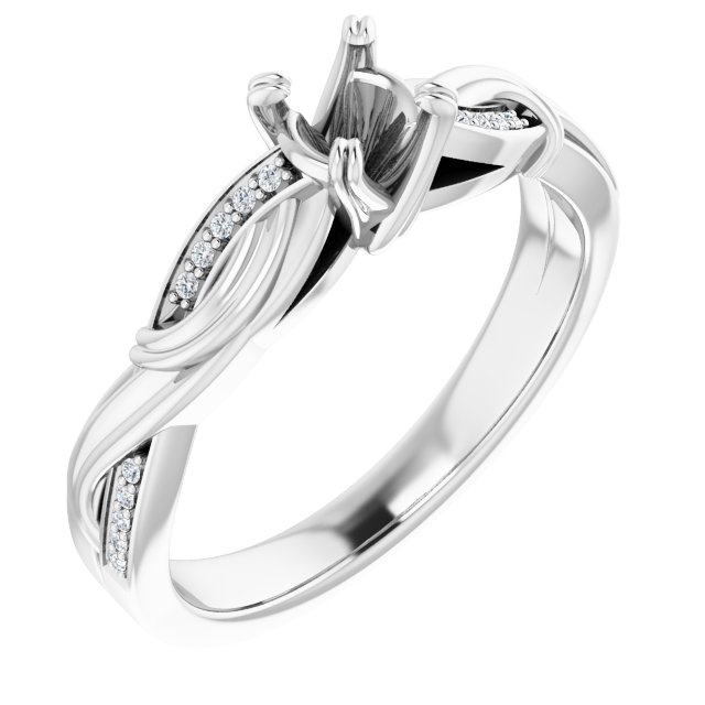 14k White Gold