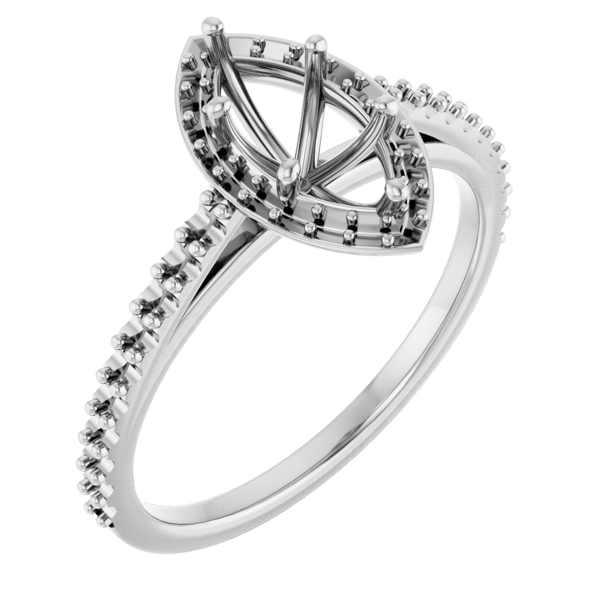 Halo-Style Engagement Ring