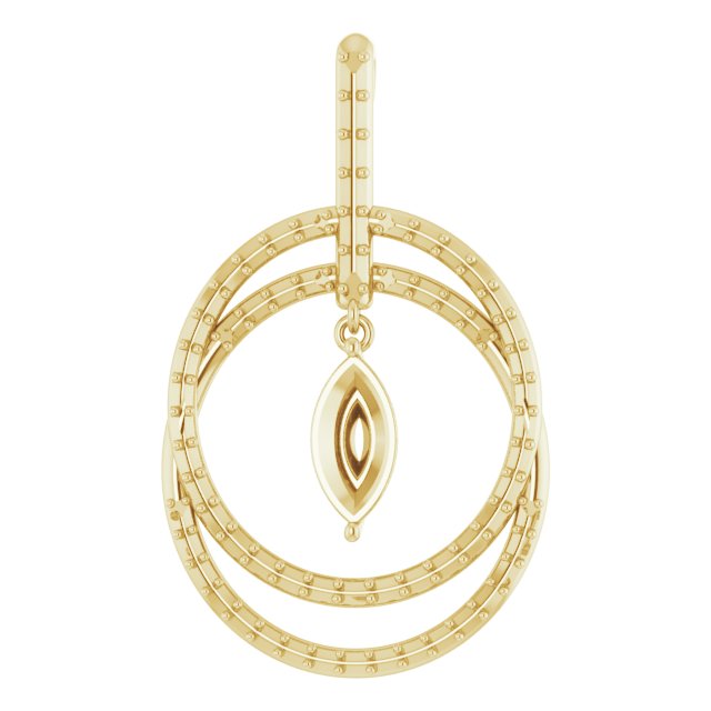14k Yellow Gold