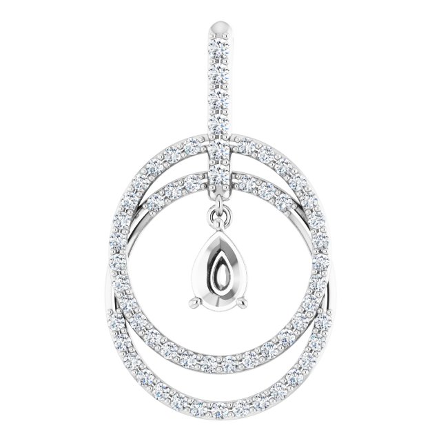 14k White Gold